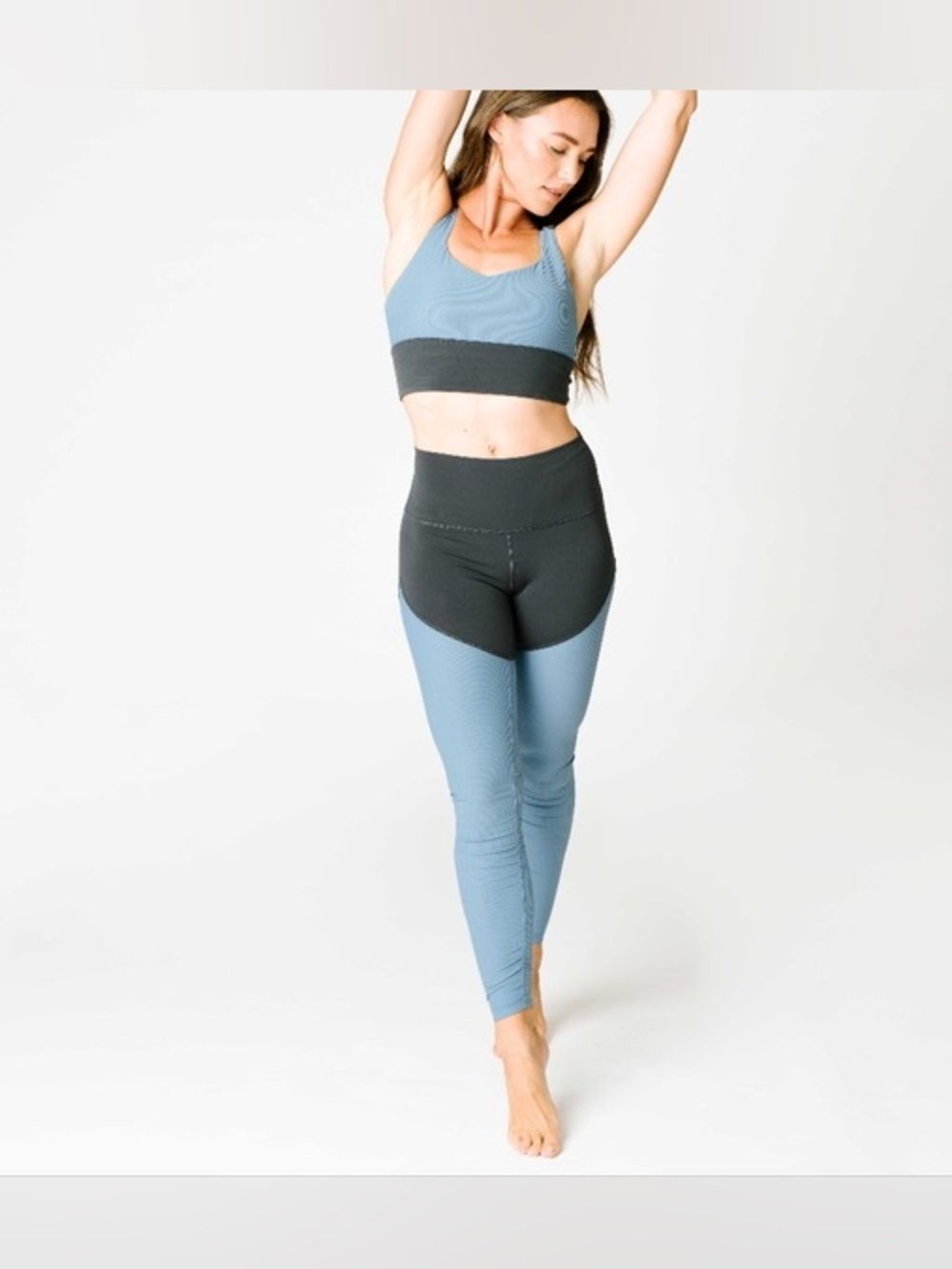 ZYIA Active Storm Parallel Luxe Hi-Rise 7/8 Leggings NWT (8-10)